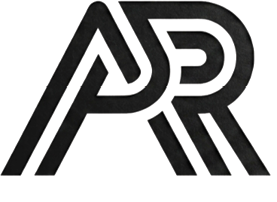 A stylized black logo combining the letters A and R with bold, angular lines on a white background.

Description generated by AI